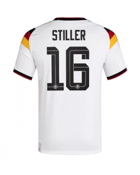 Billige Fotballdrakt Tyskland Angelo Stiller #16 Replika Hjemmedrakt VM 2026 Kortermet Billige Fotballdrakt Tyskland Angelo Stiller #16 Replika Hjemmedrakt VM 2026 Kortermet